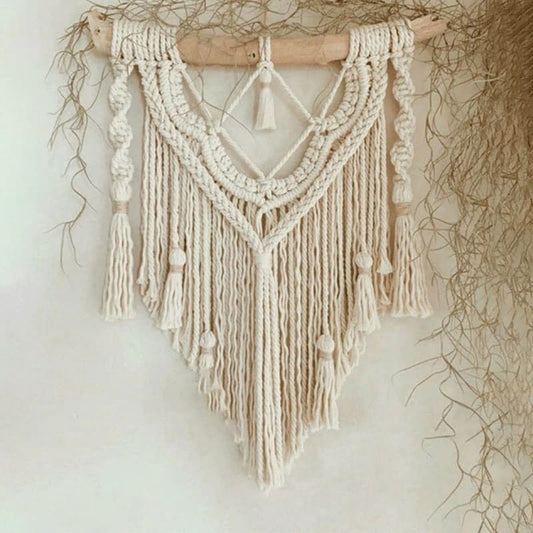 Macramé Mural Macramé Bohème : L'Ornement Mural Tendance