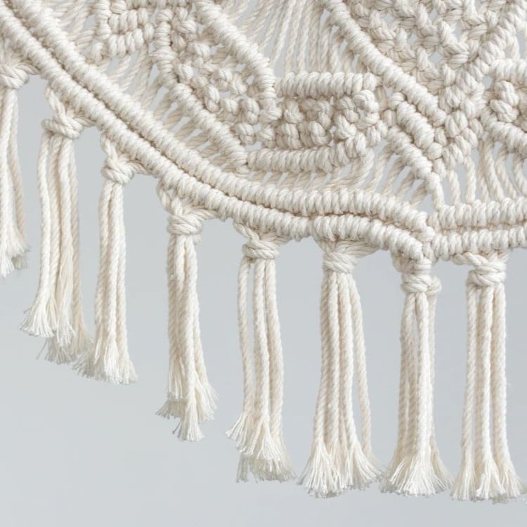 Macramé Mural Macramé Chic : Déco Murale Élégante