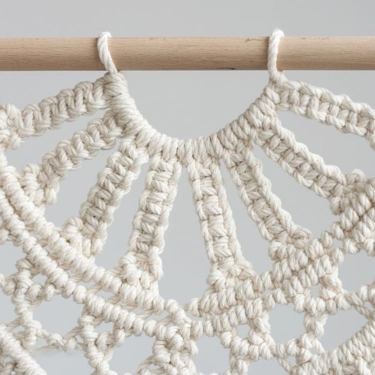 Macramé Mural Macramé Chic : Déco Murale Élégante