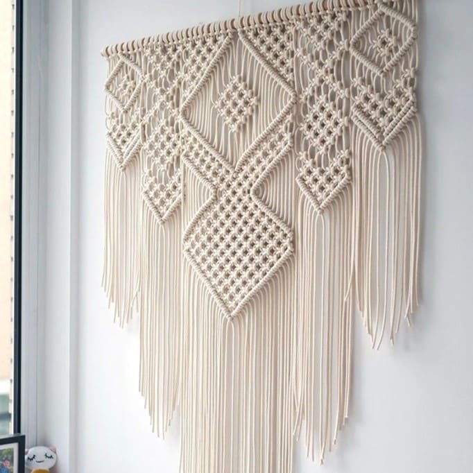 Macramé Mural Macramé Géant Murale by Maison Macramé
