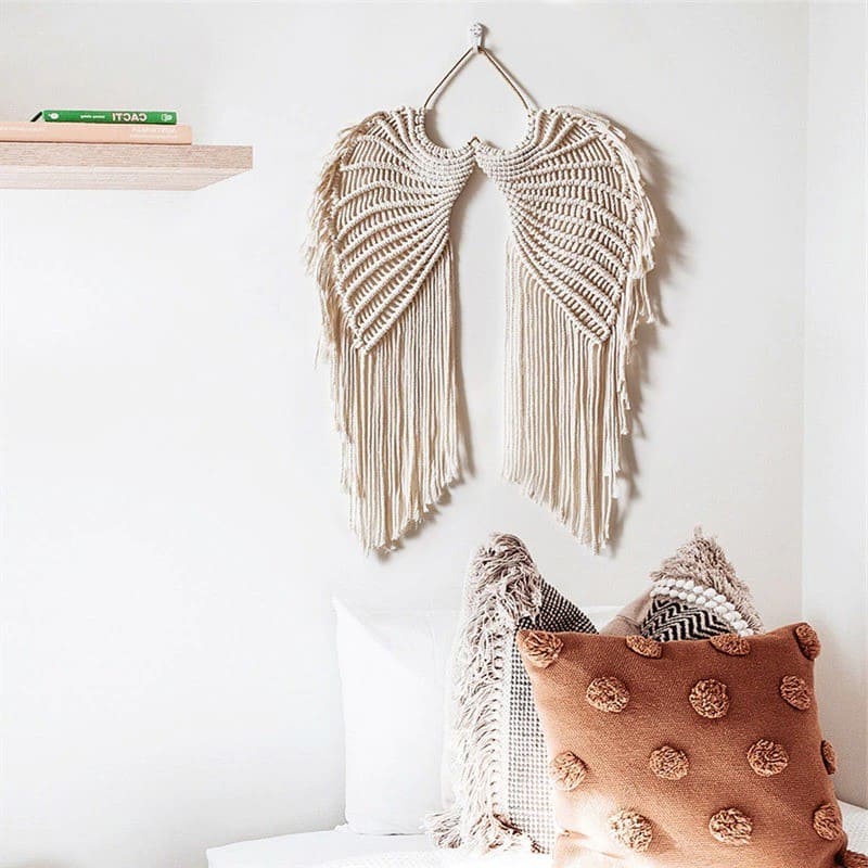 Macramé Mural Macramé Mural Bébé Élégance