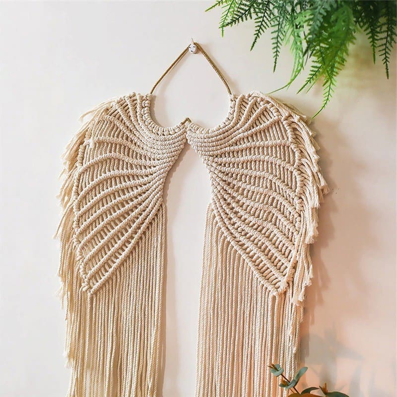 Macramé Mural Macramé Mural Bébé Élégance