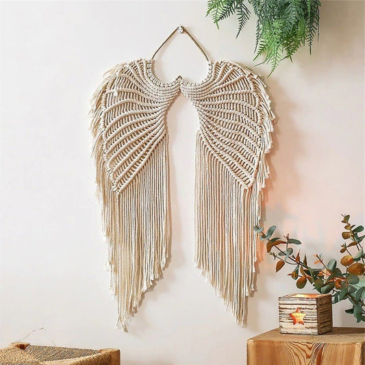 Macramé Mural Macramé Mural Bébé Élégance