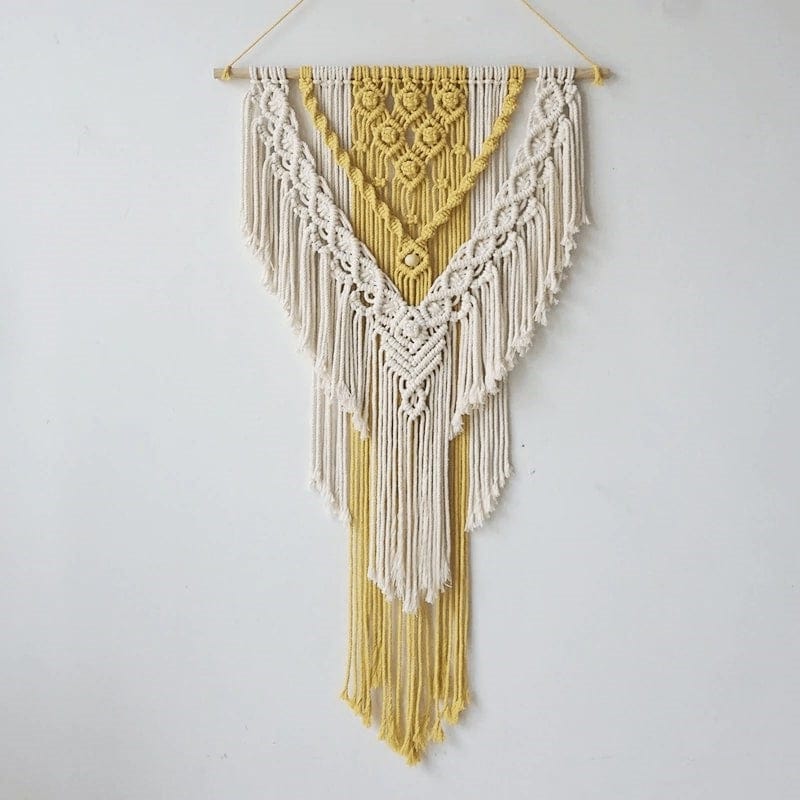 Macramé Mural Macramé mural Mustard Chic