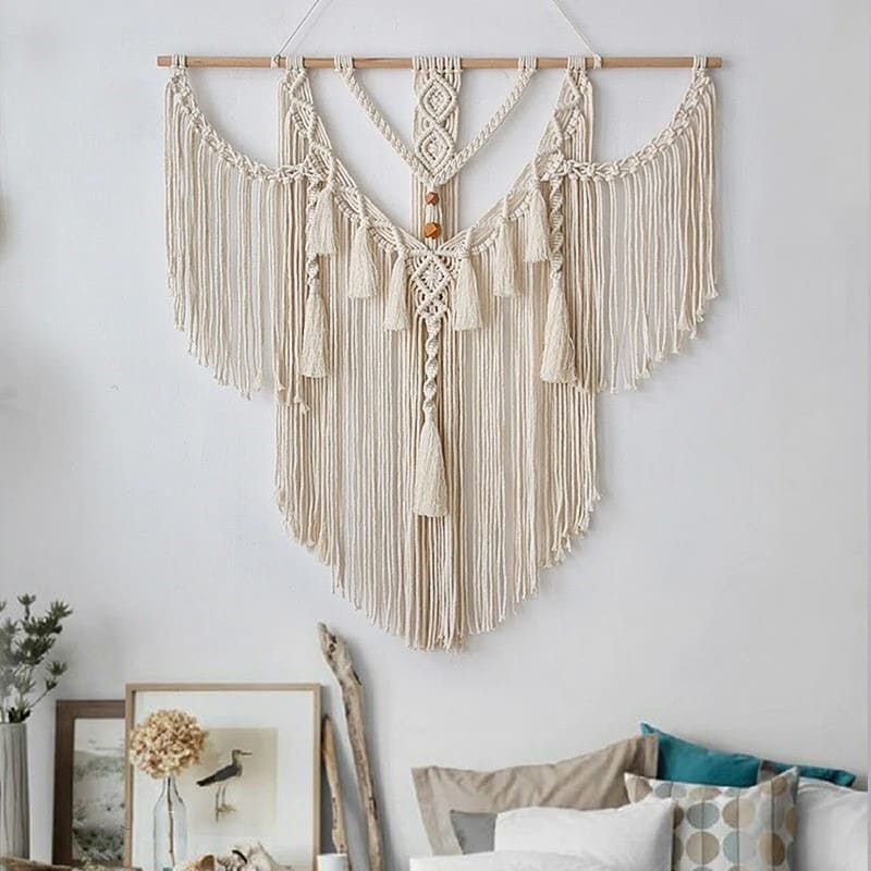 Macramé Mural Mur Merveilleux : Macramé XXL