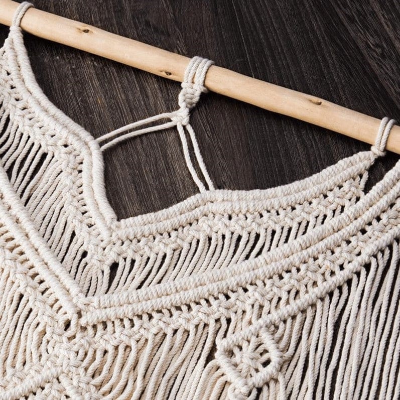 Macramé Mural Tissage Mural Macramé Éléganza