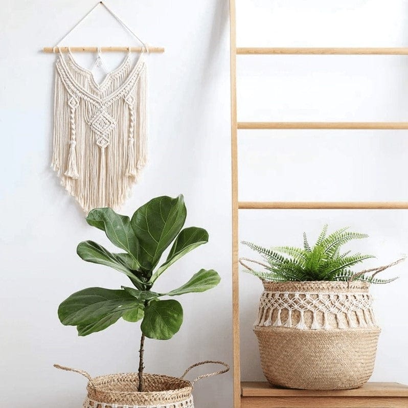 Macramé Mural Tissage Mural Macramé Éléganza