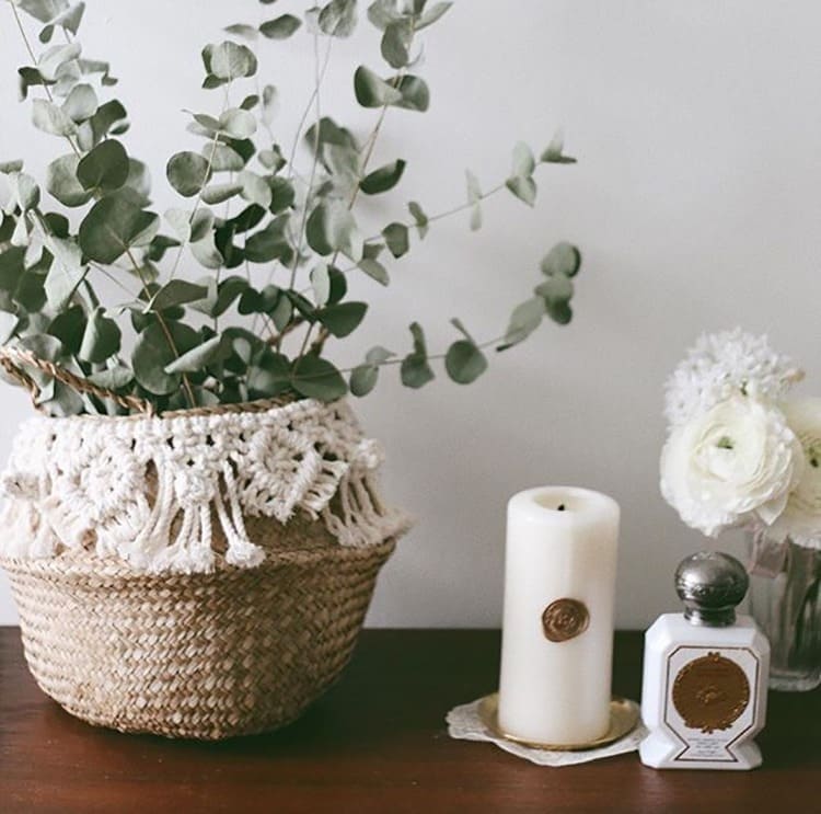 Panier Macramé Mon Petit Panier Macramé