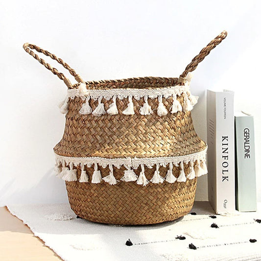 Panier Macramé Panier Élégance en Macramé