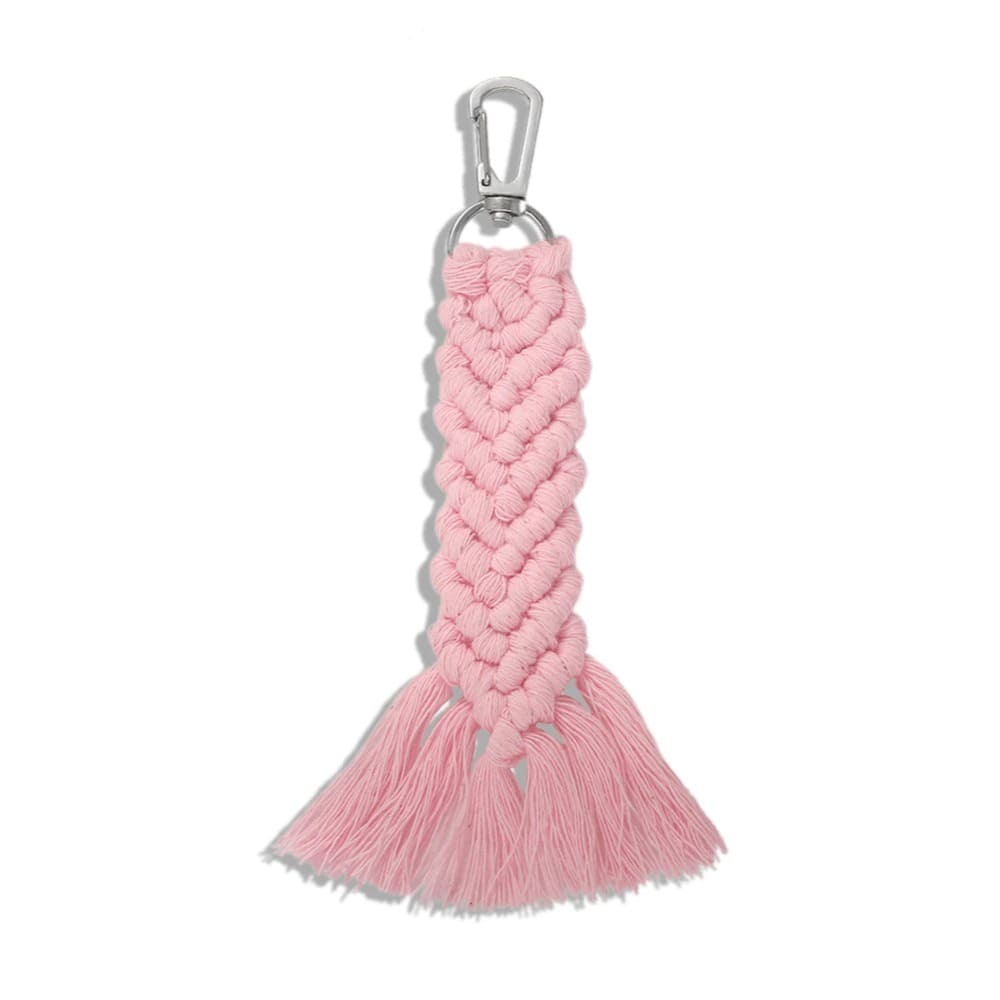 Porte Clé Macramé Porte-clé Macramé Éclat Coloré