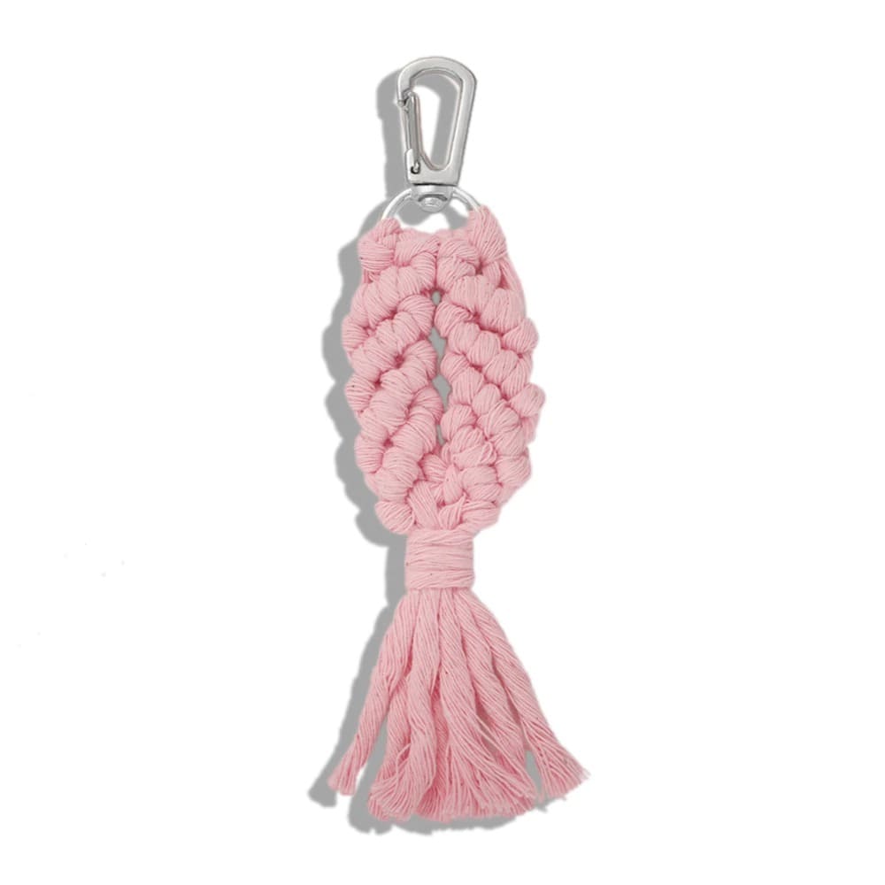 Porte Clé Macramé Porte-clé Macramé Éclat Coloré