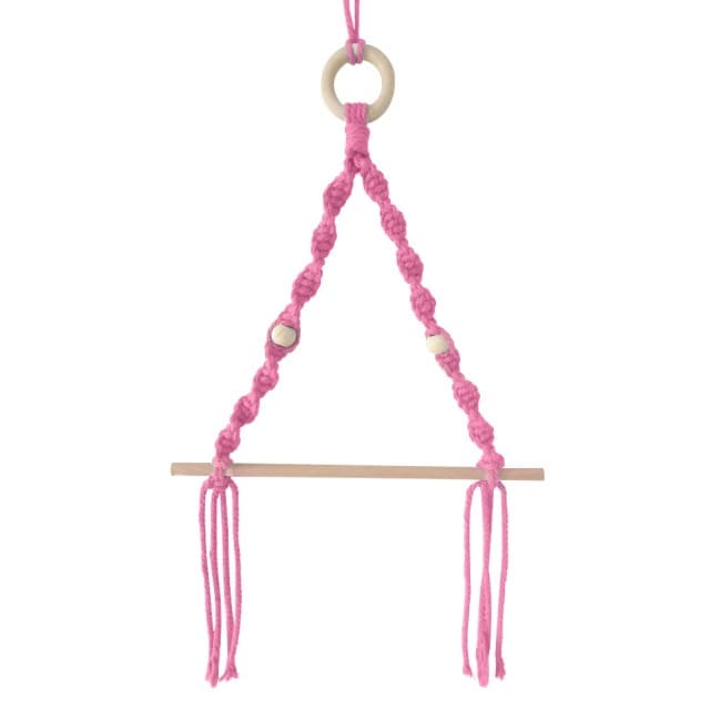 Porte-Papier Macramé Porte-papier toilette en Macramé coloré Chic & Pratique