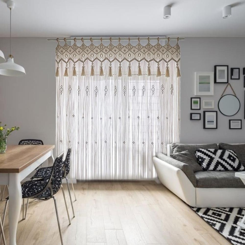 Rideau Macramé Rideau Macramé Élégance