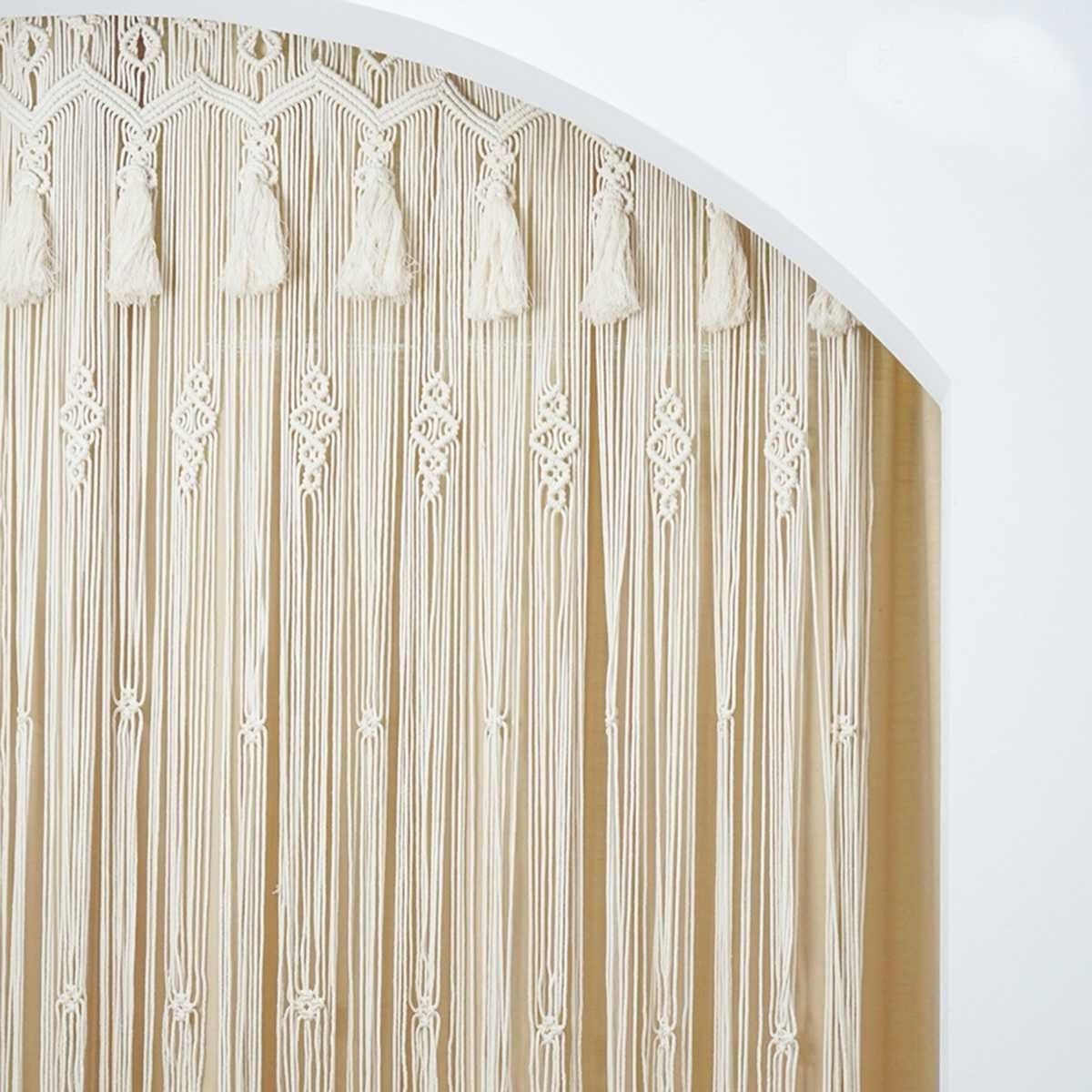 Rideau Macramé Rideau Macramé Élégance