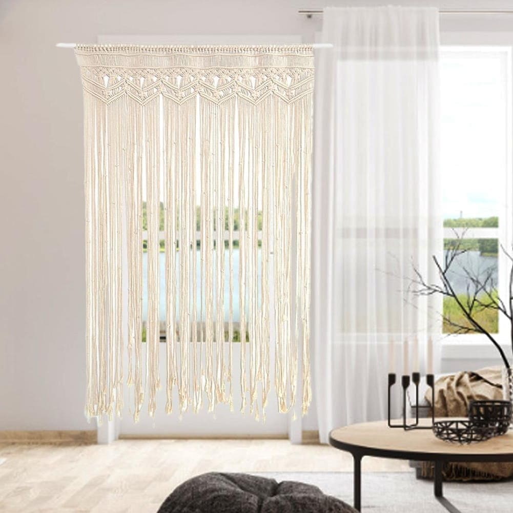 Rideau Macramé Rideau Macramé Outdoor Chic