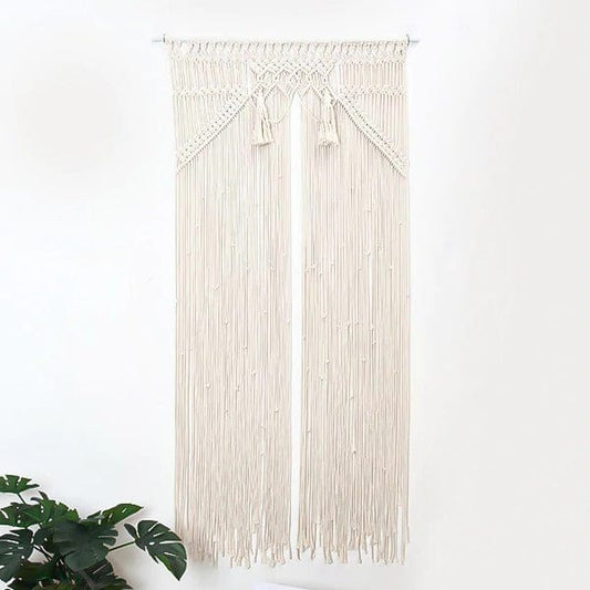 Rideau Macramé Rideaux en corde de Macramé Chic