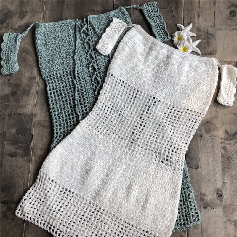 Robe macramé Robe Plage en Macramé Élégante