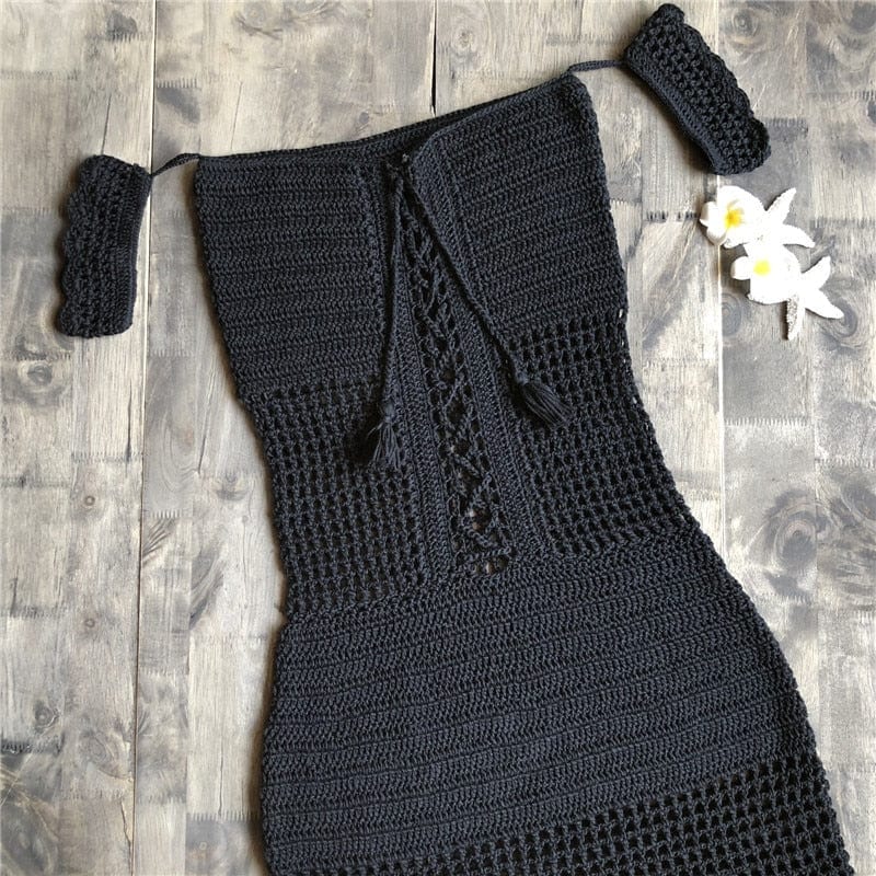 Robe macramé Robe Plage en Macramé Élégante