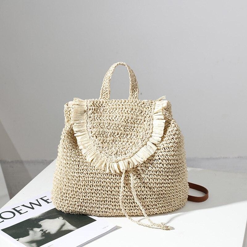 Sac Macramé Sac à Dos Macramé Élégance