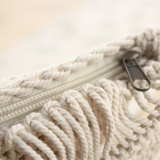 Sac Macramé Sac bandoulière en Macramé tendance