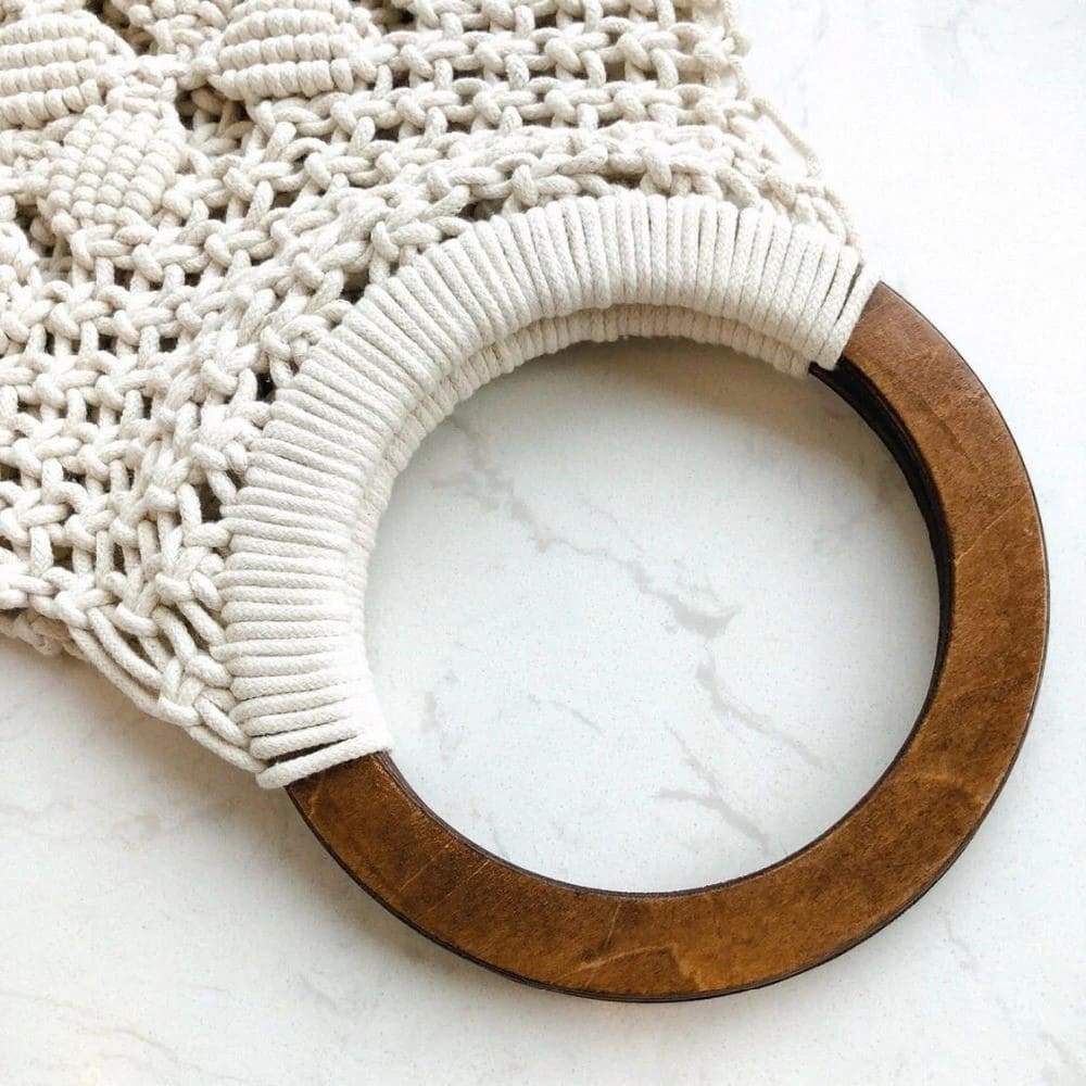 Sac Macramé Tote Bag Macramé Chic