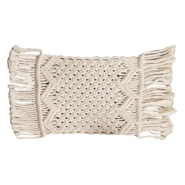 Set de Table Macramé Set de table bohème en Macramé Chic