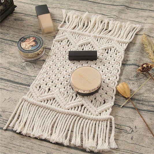 Set de Table Macramé Set de table bohème en Macramé Chic