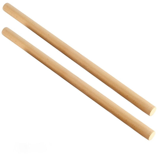 Support en Bois Macramé Bâtons en Bois Vissables Premium 2x40 cm
