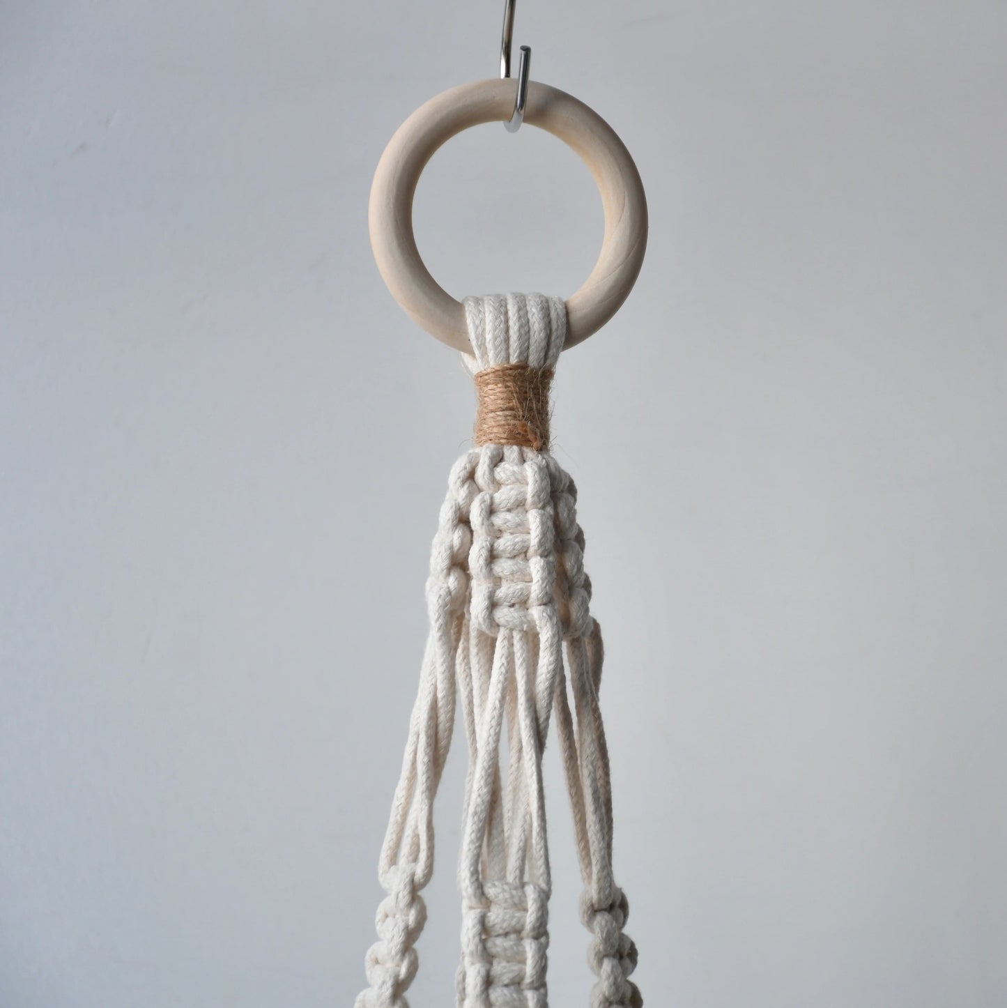 Suspension Macramé Cintre Macramé Chic pour Plantes