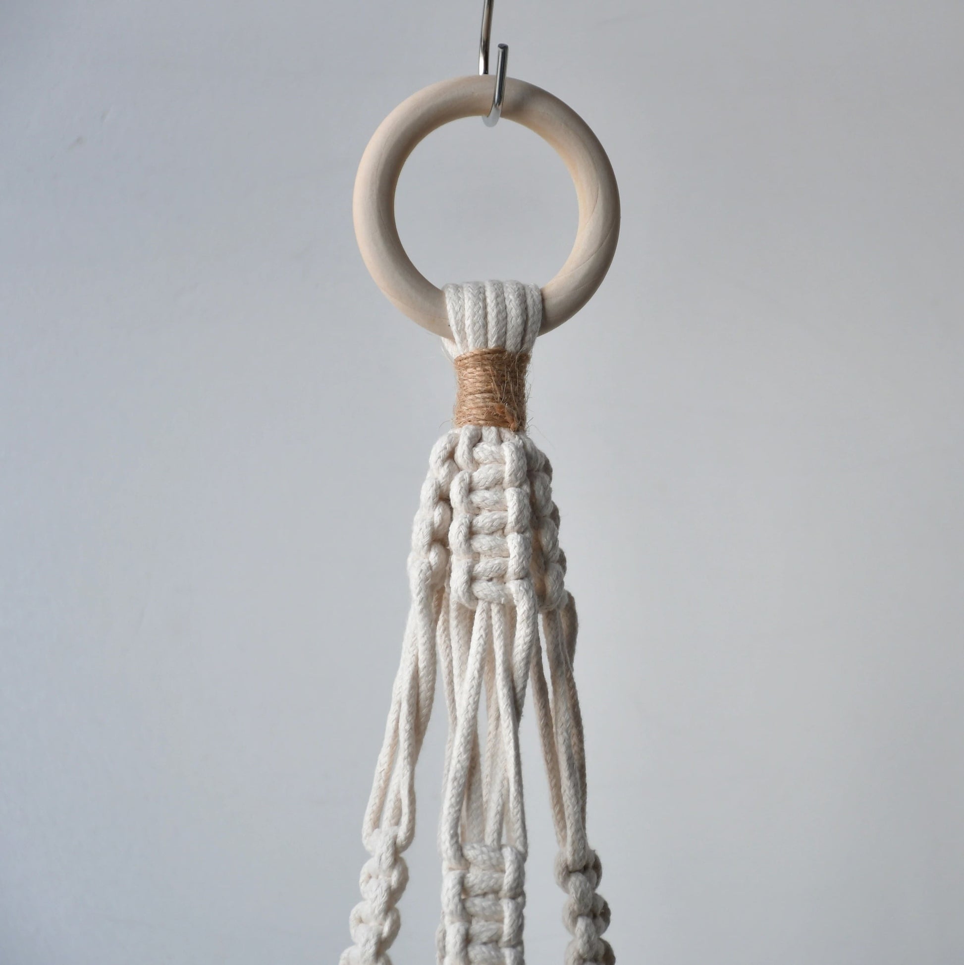 Suspension Macramé Cintre Macramé Chic pour Plantes