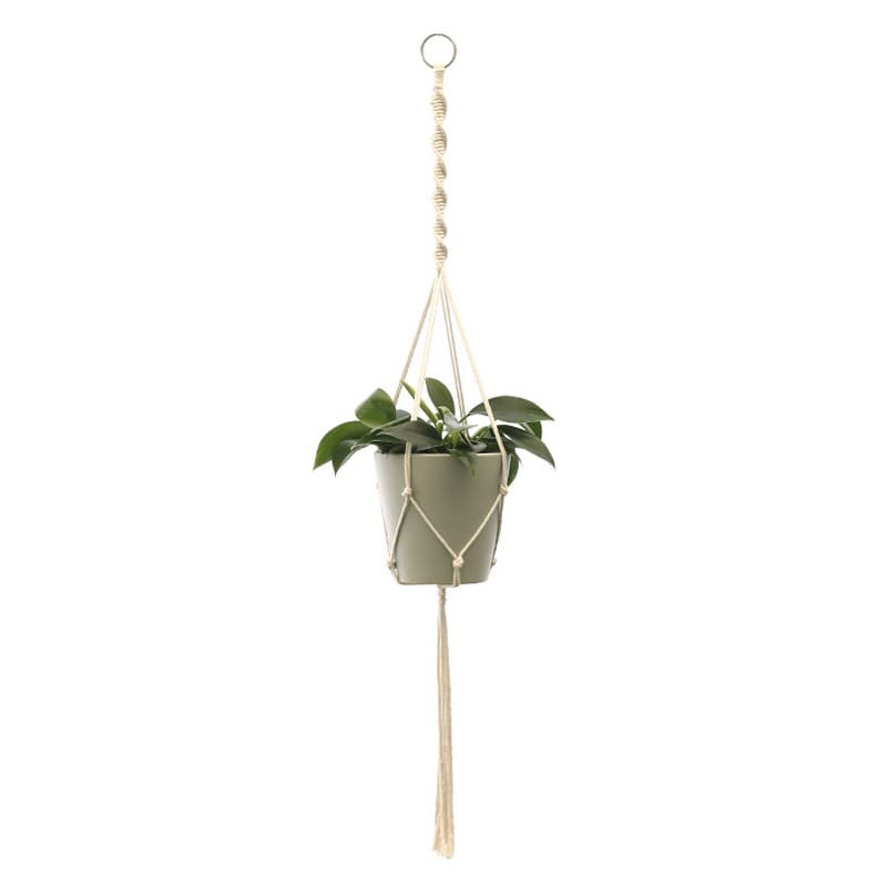 Suspension Macramé Plante Suspension Macramé Éclat pour Cuisine