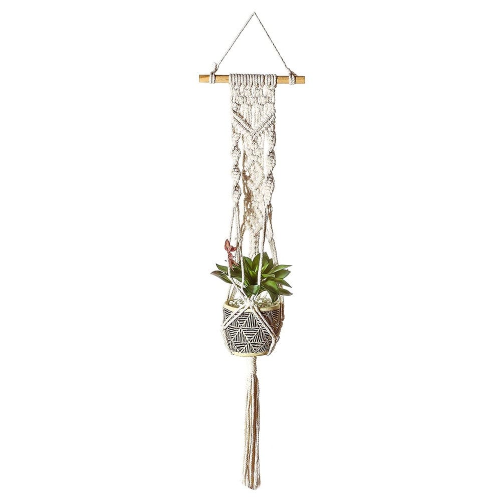 Suspension Macramé Porte-plante MacraDesign