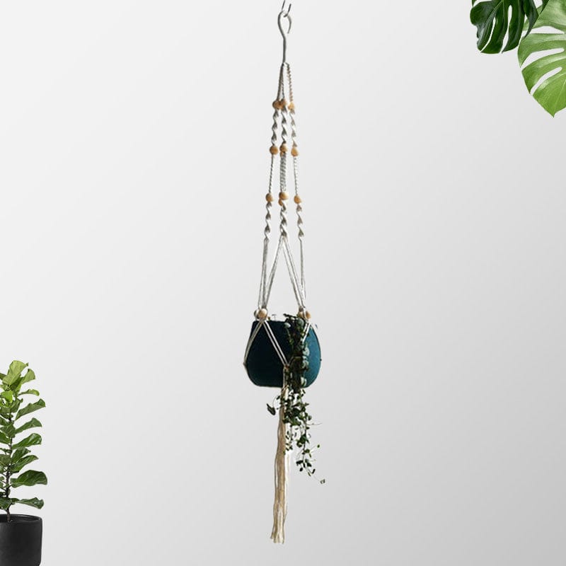 Suspension Macramé Pot suspendu MacraZen