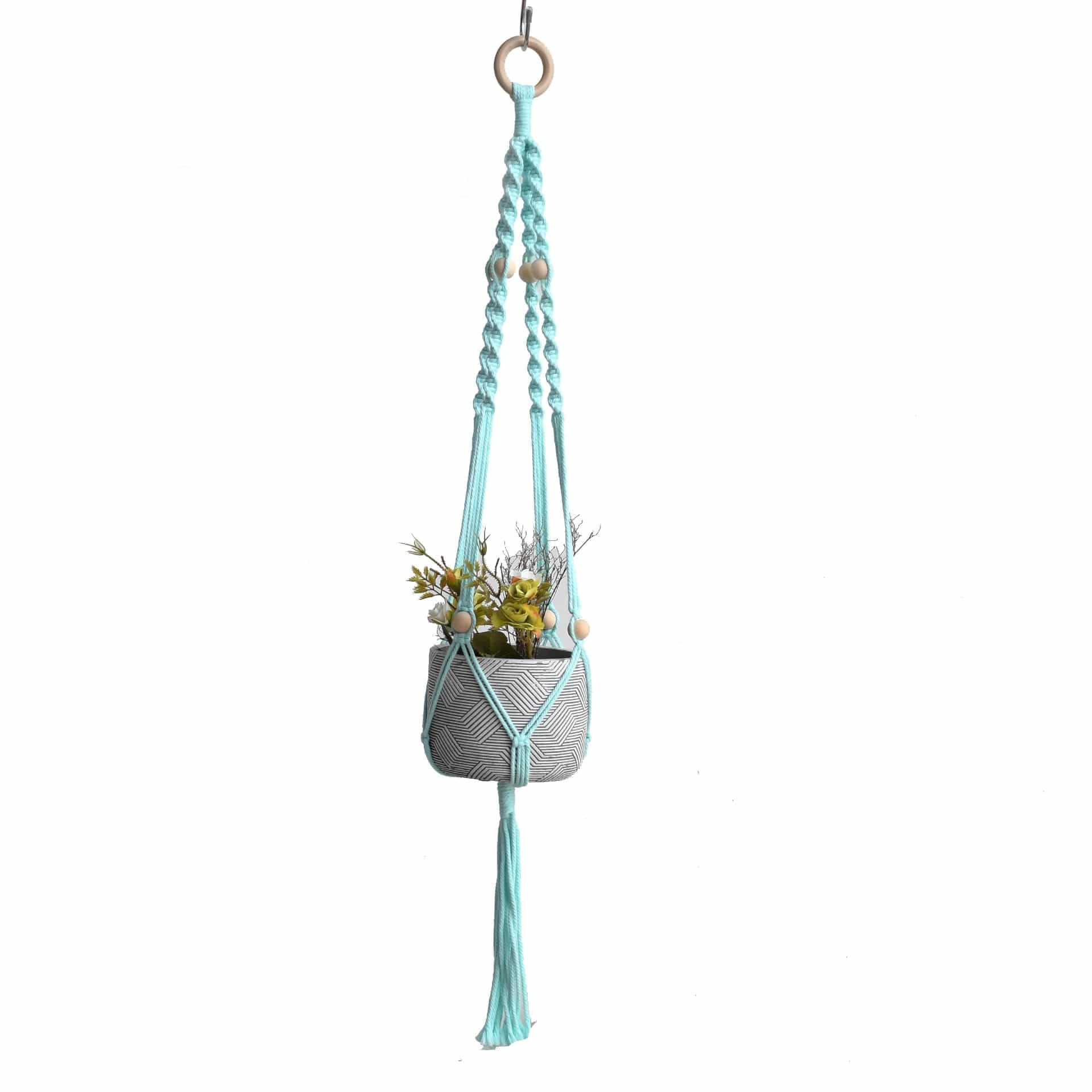 Suspension Macramé Suspension en Macramé pour plantes élégantes