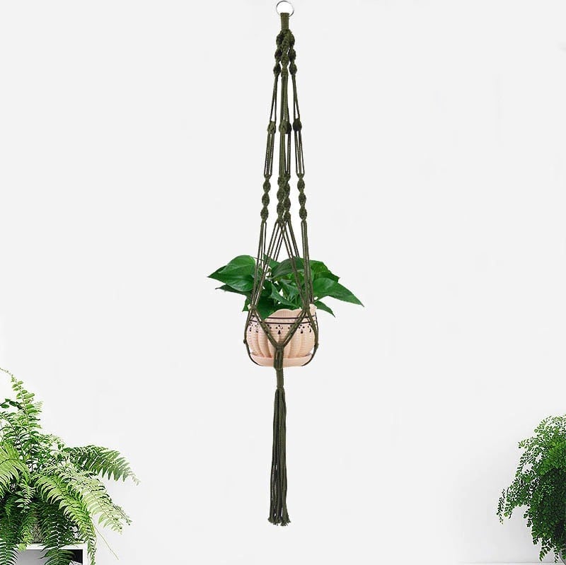 Suspension Macramé Suspension Macramé Colorée Chic