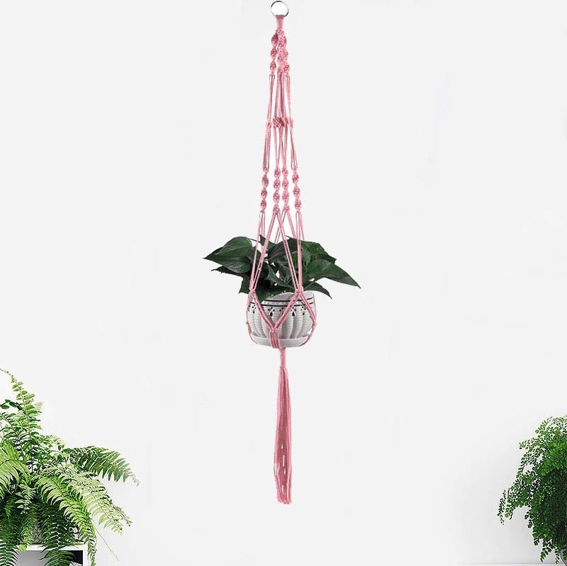 Suspension Macramé Suspension Macramé Colorée Chic