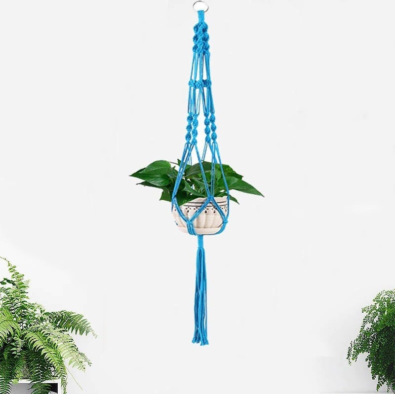 Suspension Macramé Suspension Macramé Colorée Chic