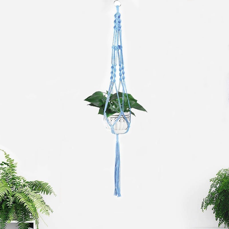 Suspension Macramé Suspension Macramé Colorée Chic