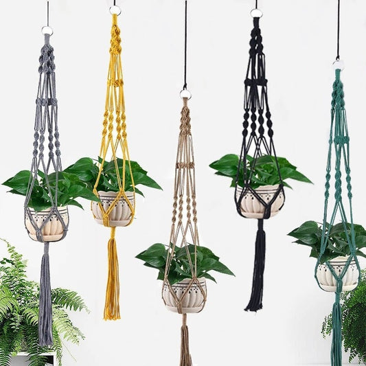 Suspension Macramé Suspension Macramé Colorée Chic