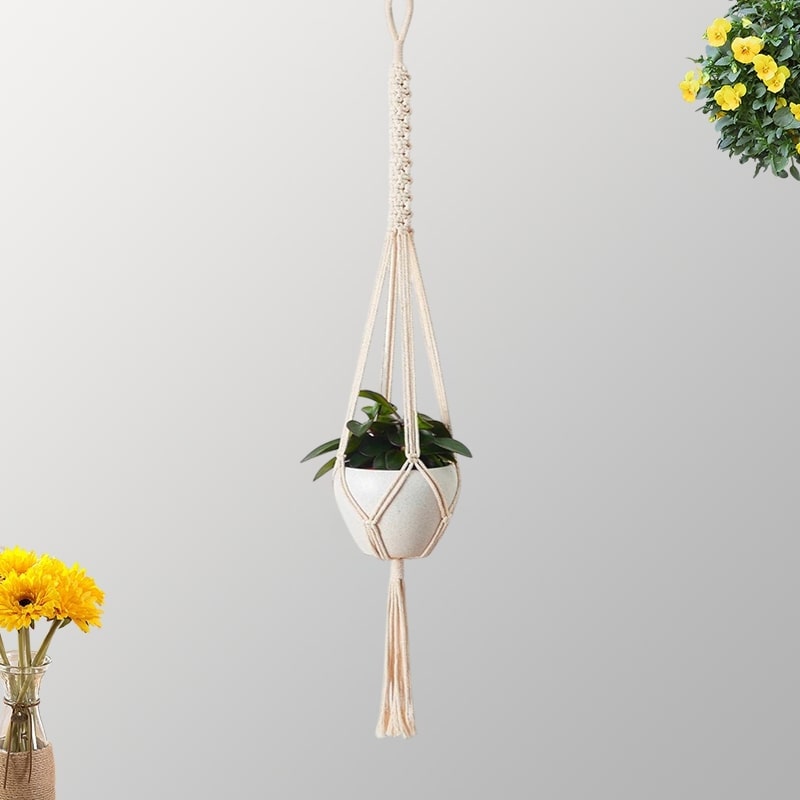 Suspension Macramé Suspension Macramé Élévée