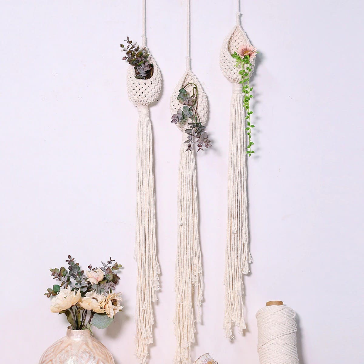 Suspension Macramé Suspension Macramé Miniature Chic