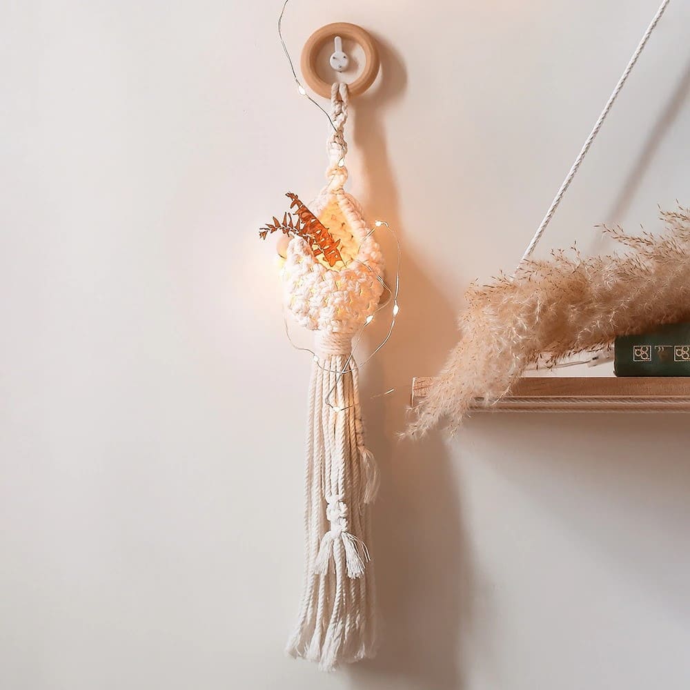 Suspension Macramé Suspension Macramé Miniature Chic