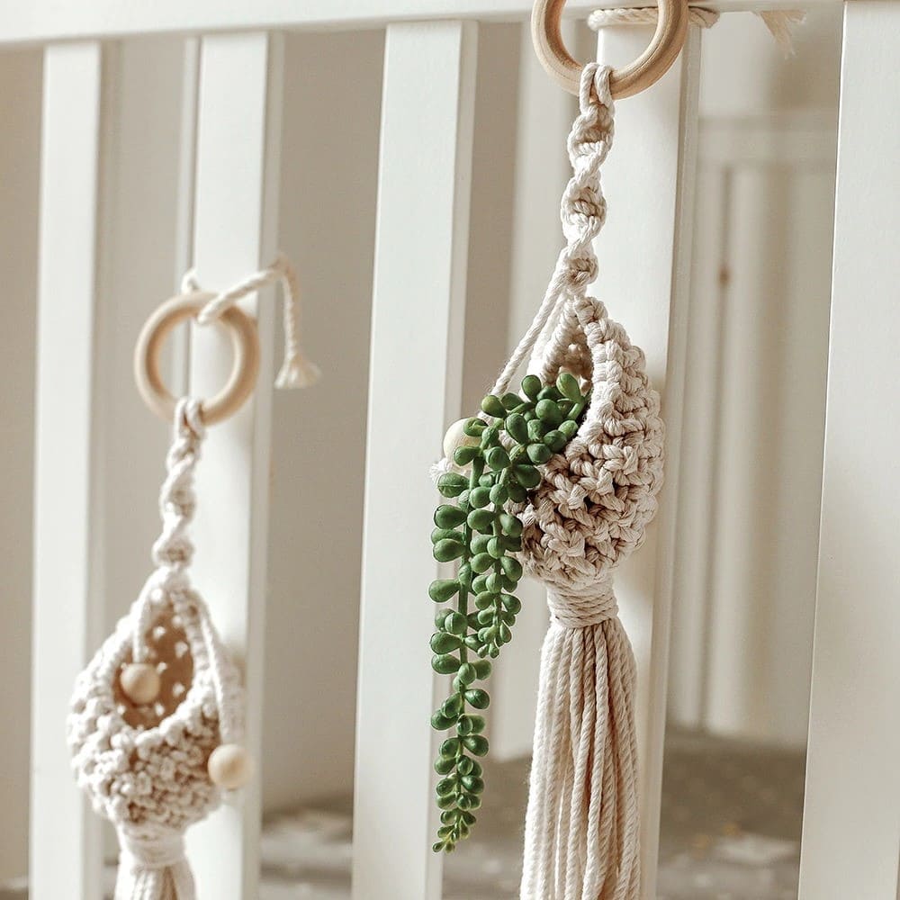 Suspension Macramé Suspension Macramé Miniature Chic